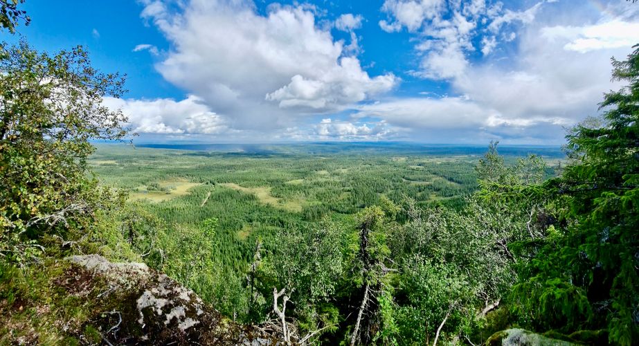 Lybergsgnupen hike uitzichten